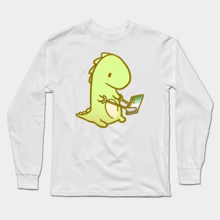 Aromantic Dinosaur Long Sleeve T-Shirt